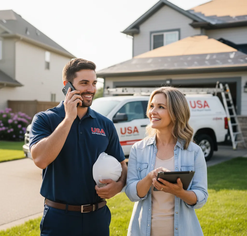 USA Roof Repair Experts customer support in Hill City